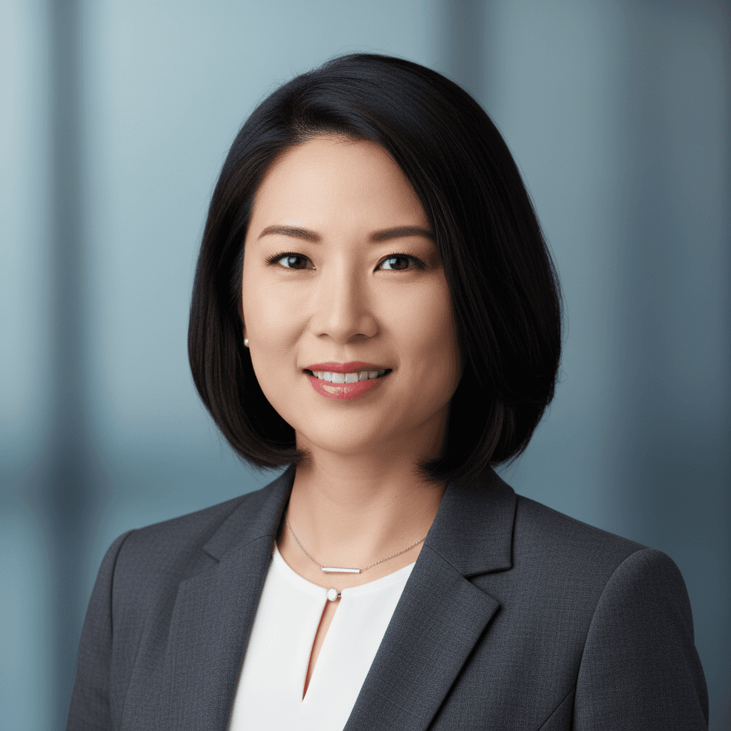 Sarah Chen, CEO and Co-Founder, professional headshot